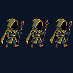 Animated game creature